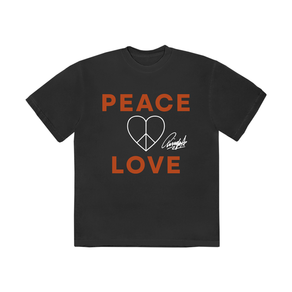 Peace Love T Shirt Ringo Starr Official Store