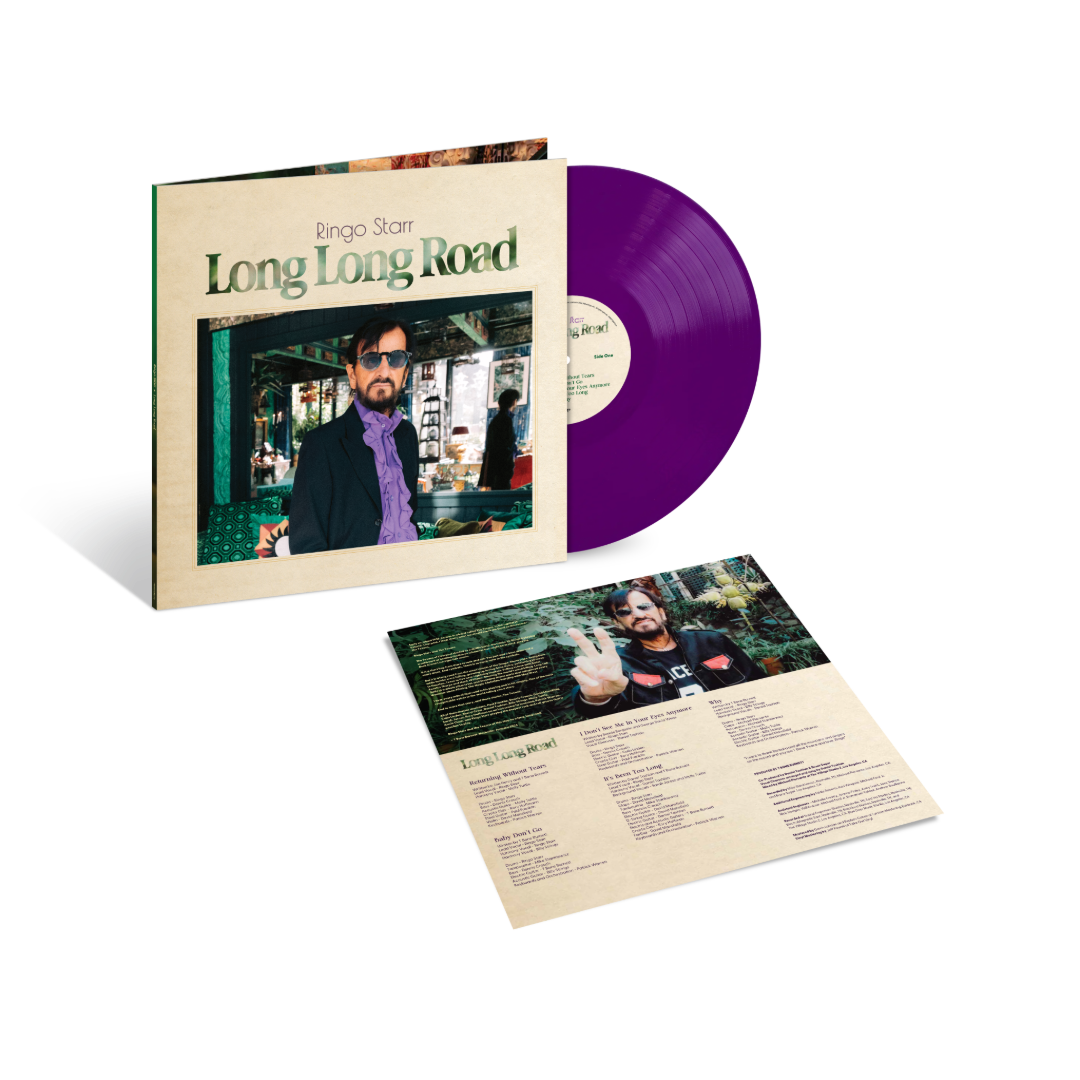 【新品】Ringo Starr Long Long Road LP 限定カラー盤 Long Long Road (Ultraviolet Dream Color LP) - Ringo Starr Official