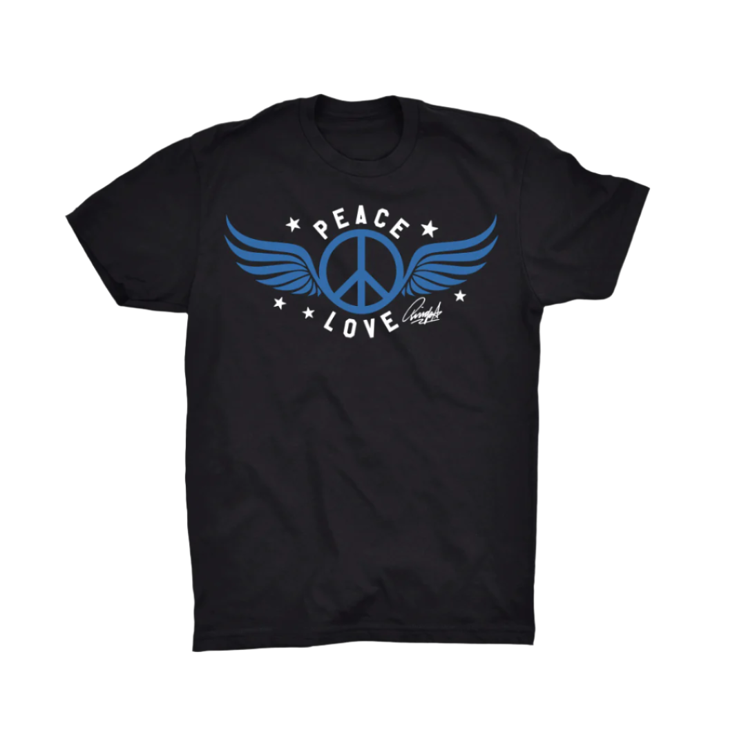 peace love swoosh shirt