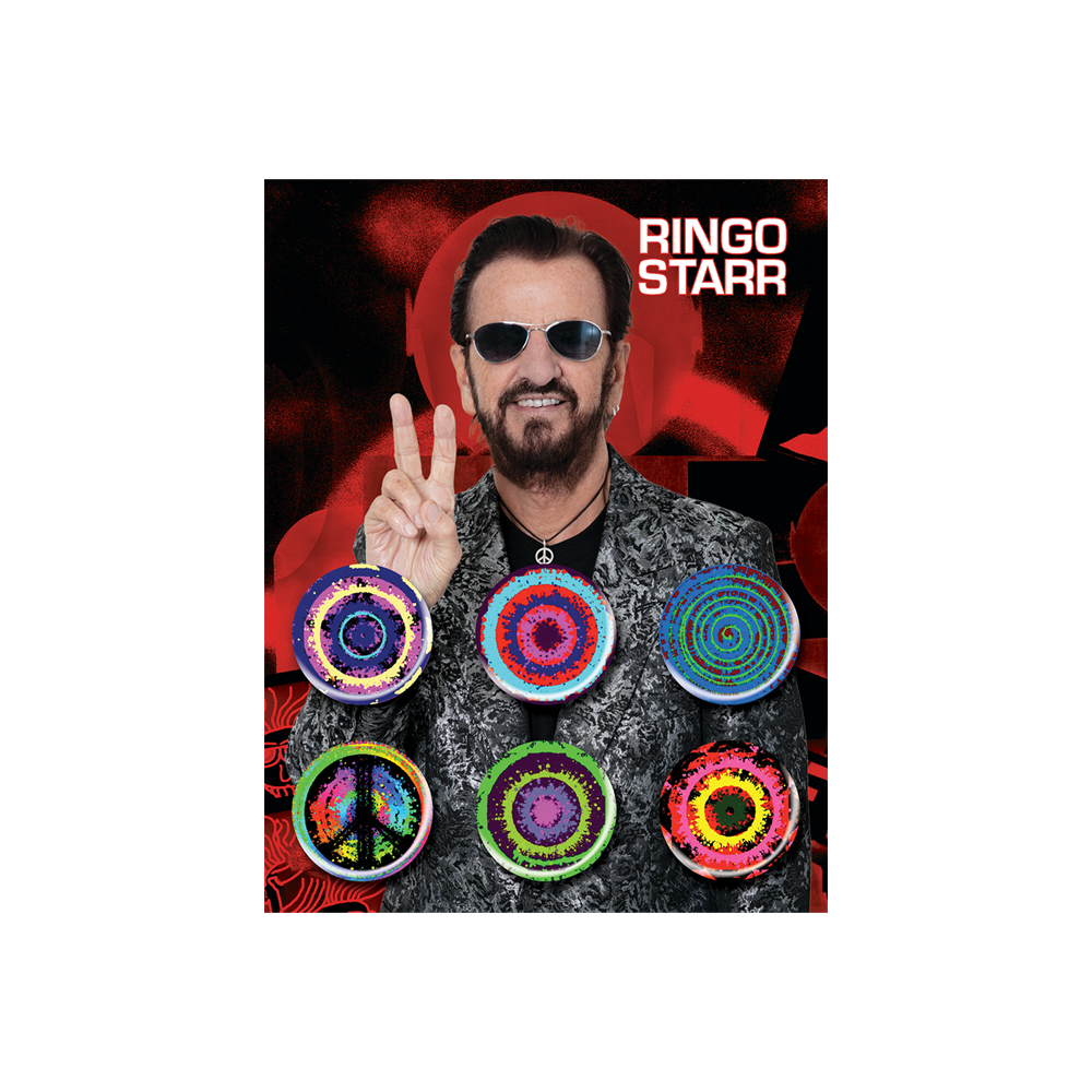 Ringo Star 2024 Tour Button Pack
