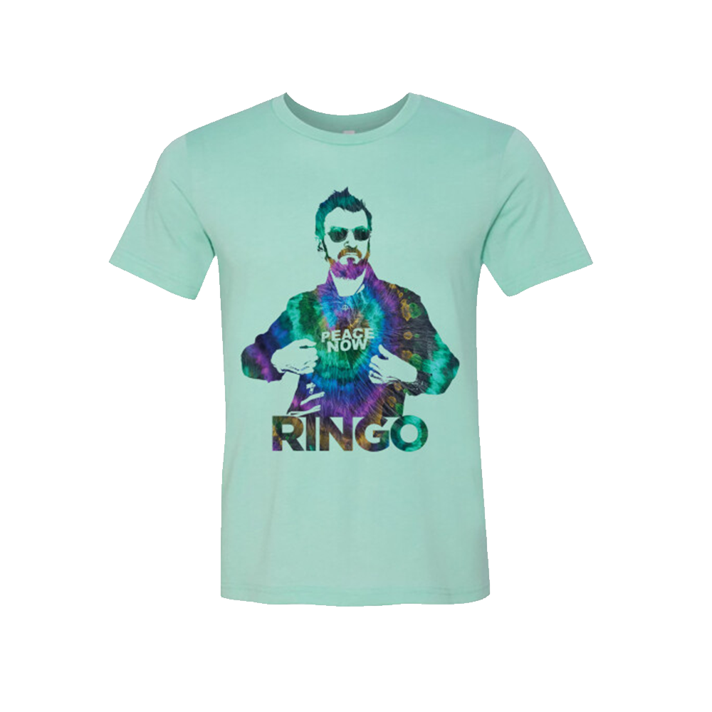 Ringo Starr Peace Now Mint T-Shirt