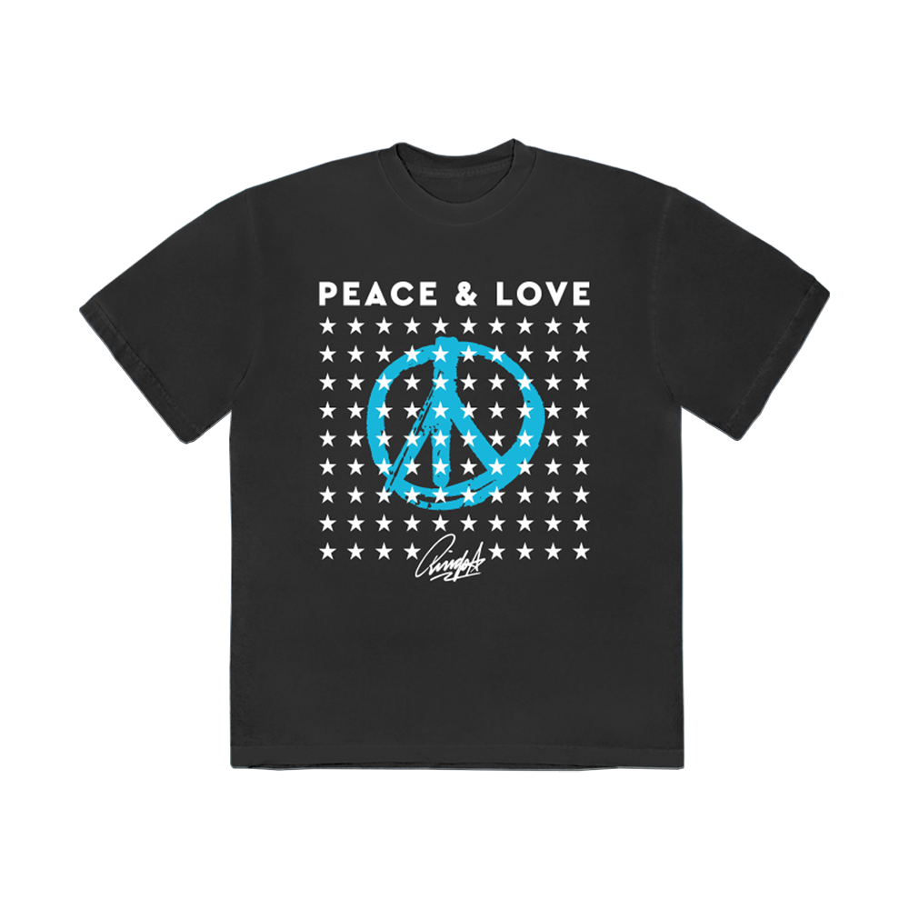 Peace & Love Stars T-Shirt