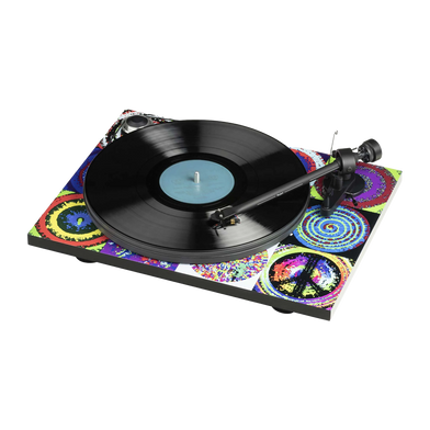 Ringo Starr Pro-ject Essential III Peace & Love Turntable Details 1