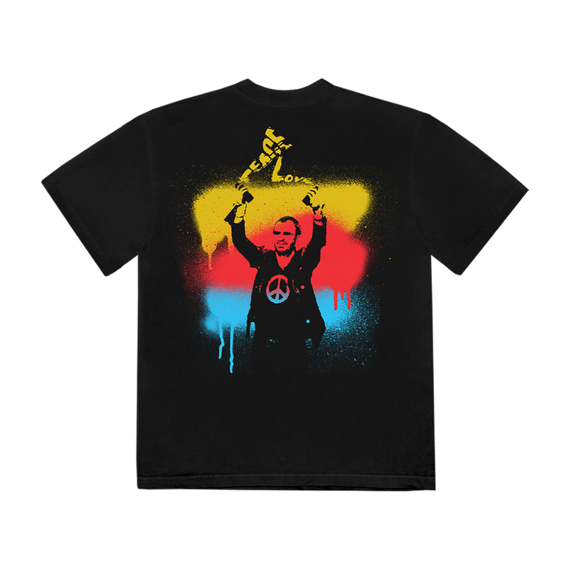 Peace & Love Tri-Color T-Shirt – Ringo Starr Official Store